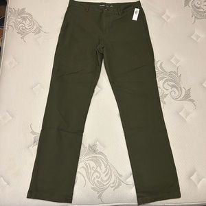 Dark Green Mens Chinos size 34W 34L